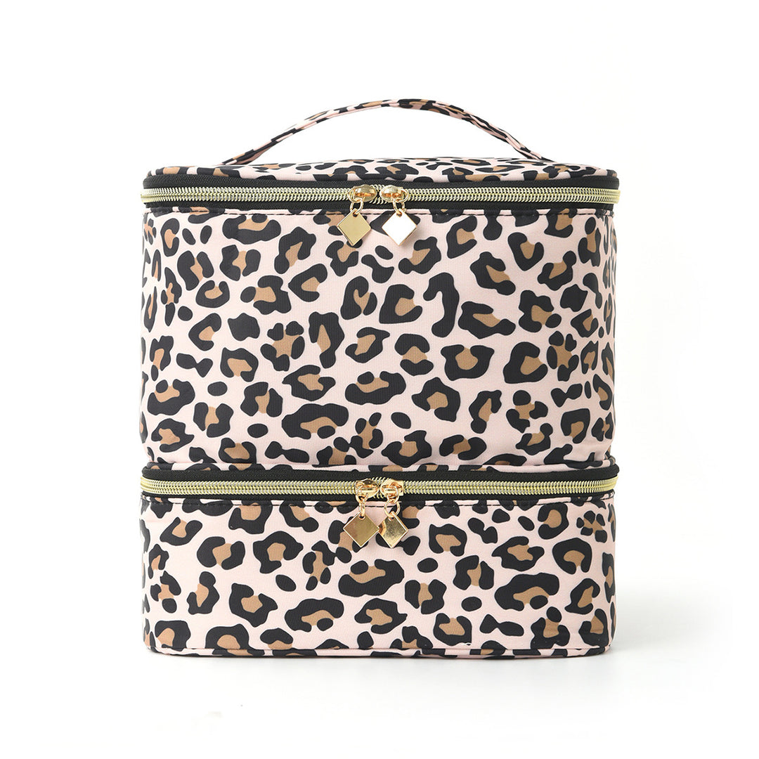 Kosmetikkontaufbevaringstasje med to separate lommer Skanto
