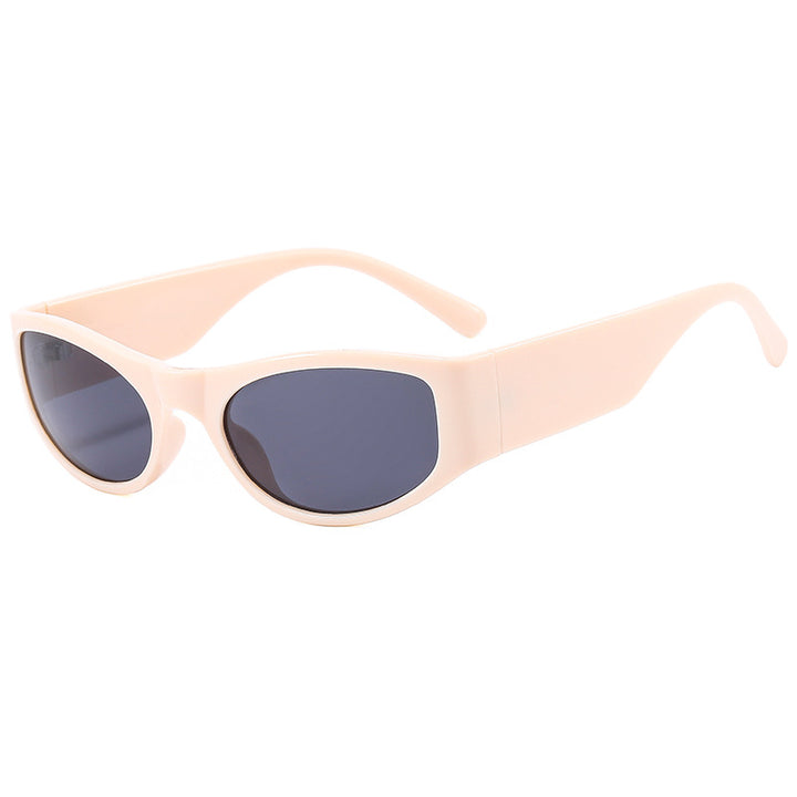 Dame moteriktig solbrille med aerodynamisk design Skanto