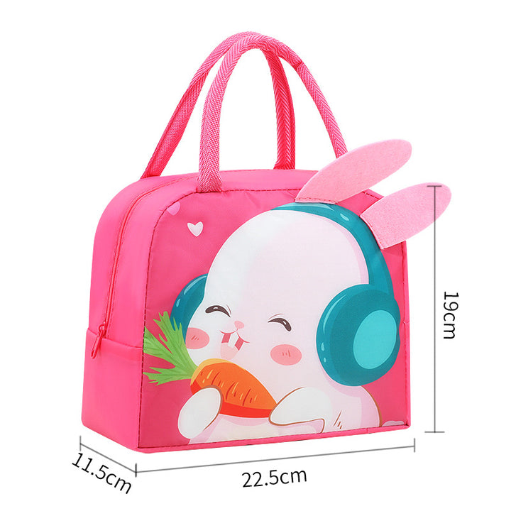 Kids' Cooler Bag with Cute Rabbit Design Skanto
