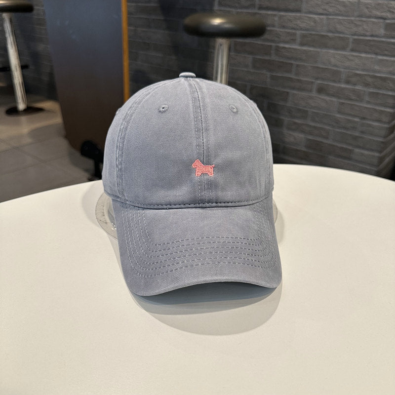 Herre Casual Brodert Bomullcaps Skanto