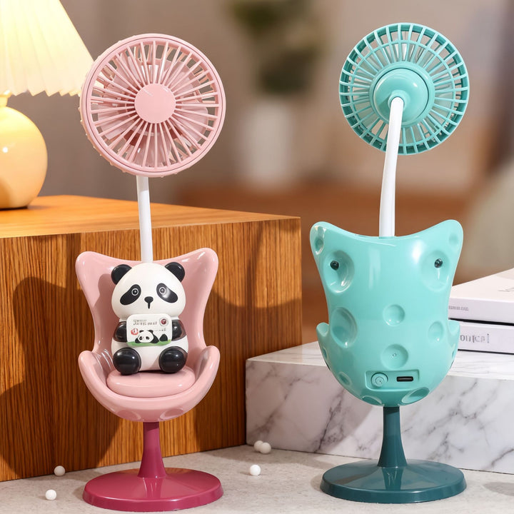 Dame USB vifte i søtt pandadesign Skanto