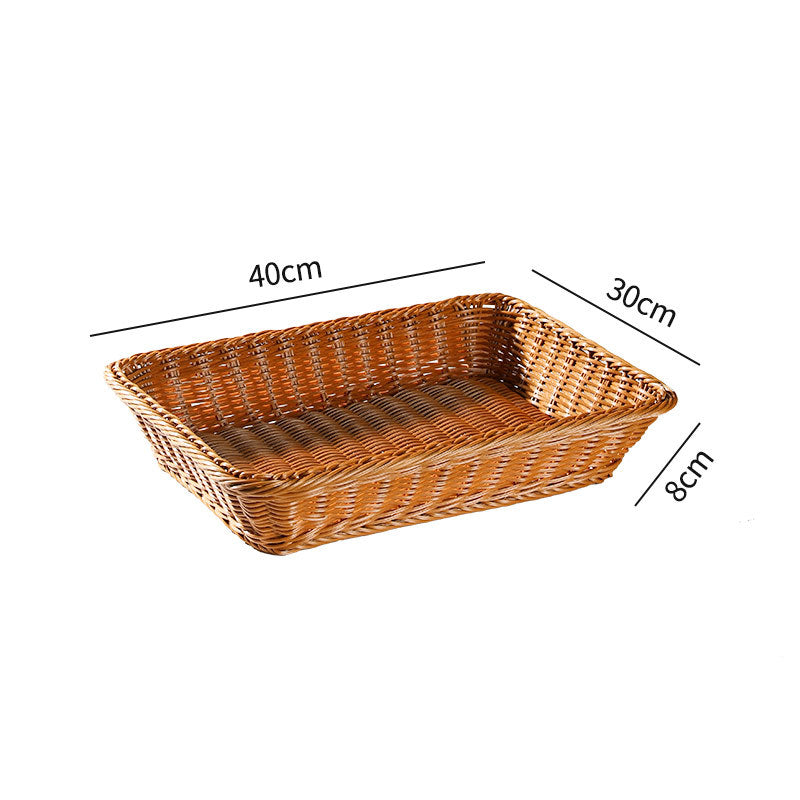 Rektangulær Vevd Serveringskurv Skanto