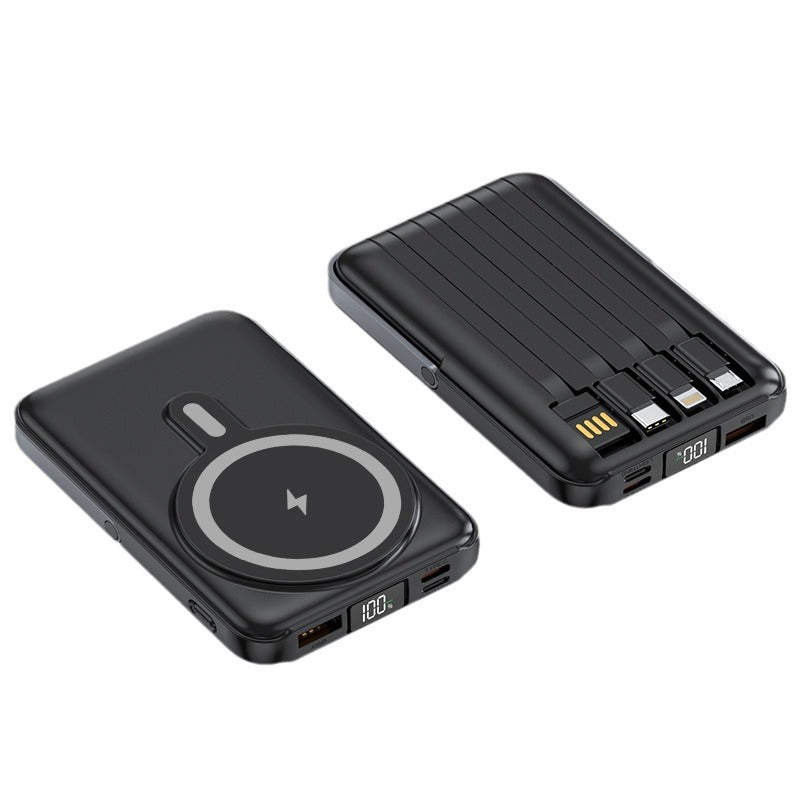 Bærbar powerbank med Magsafe-teknologi fra Skanto