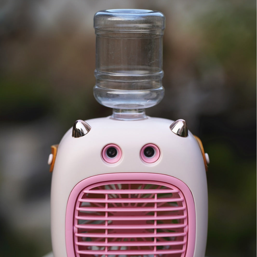 Unisex Bærbar Mini-vifte med kreativt dyredesign Skanto