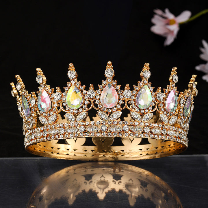 Damekrone med elegante edelsteiner Skanto