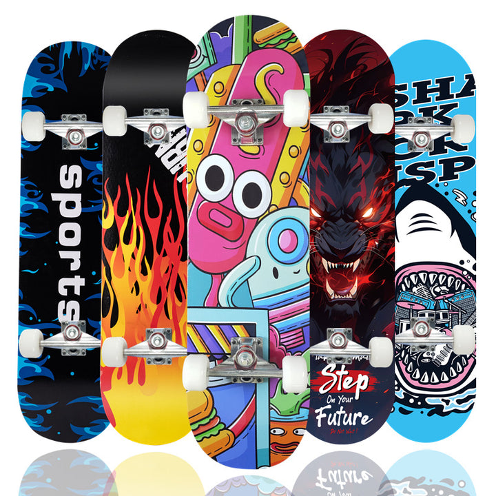 Grafisk Kunstnerisk Skateboard Skanto