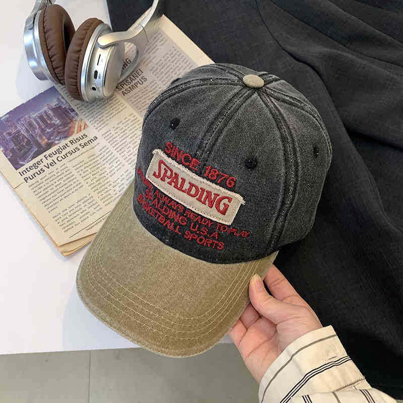 Unisex Vintage-Inspirert Bomull Baseball Cap Skanto