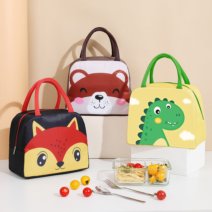 Insulated Lunch Box with Animal Motif Skanto