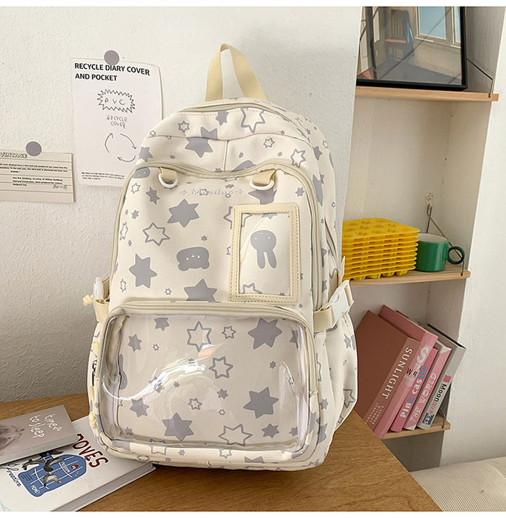 Søt karakterinspirert skoleveske