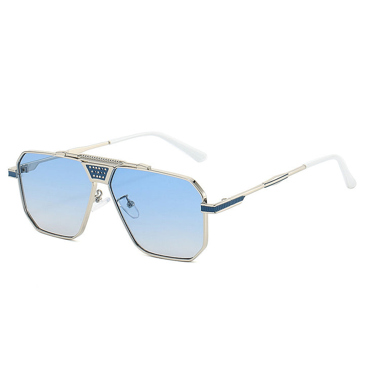 Dame solbrille i luksuriøs, geometrisk design Skanto