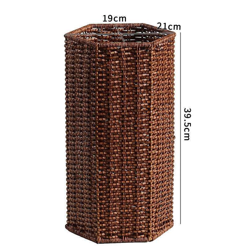 Hexagonal dekorativ kurv lagringsbeholder Skanto