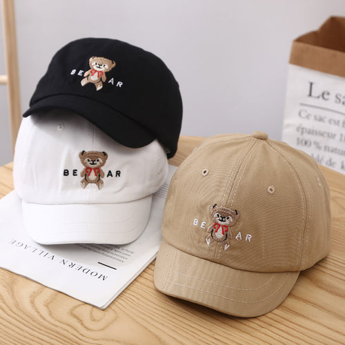 Kvinne Søt Bamse-Brodert Baseball Cap Skanto