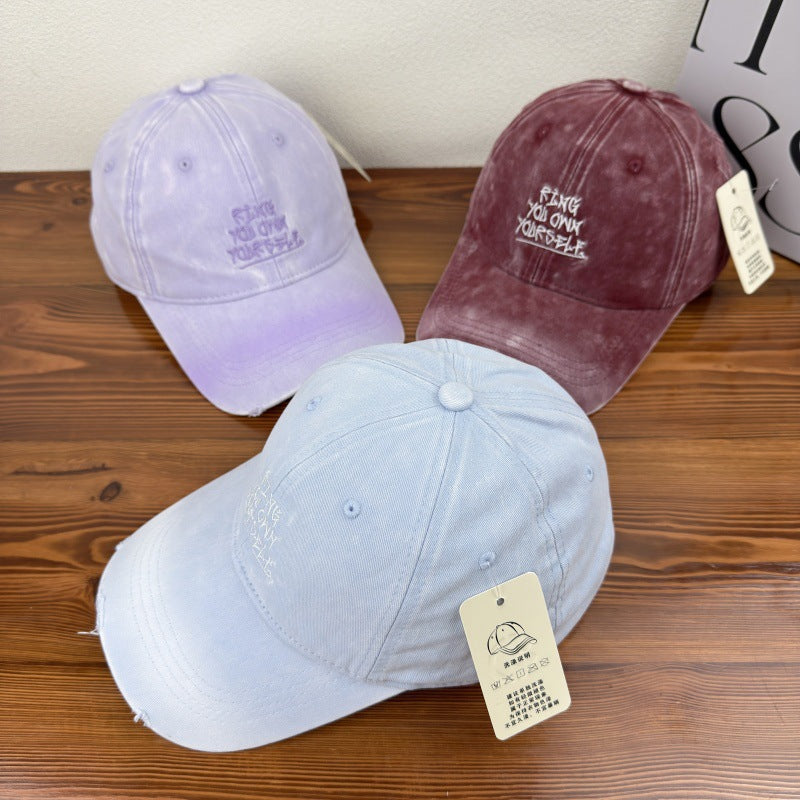 Kvinne's Slitt Motiverende Baseball Cap Skanto