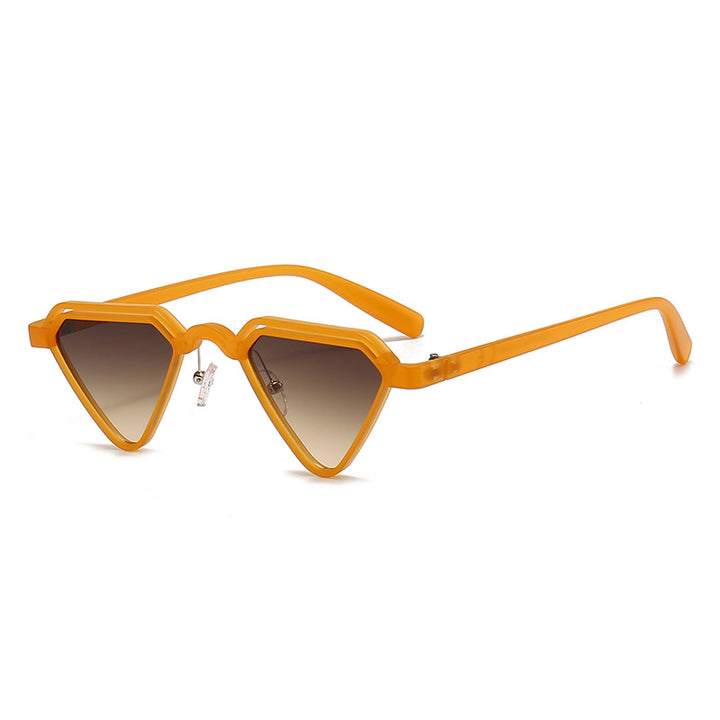 Dame trendy geometrisk solbrille Skanto