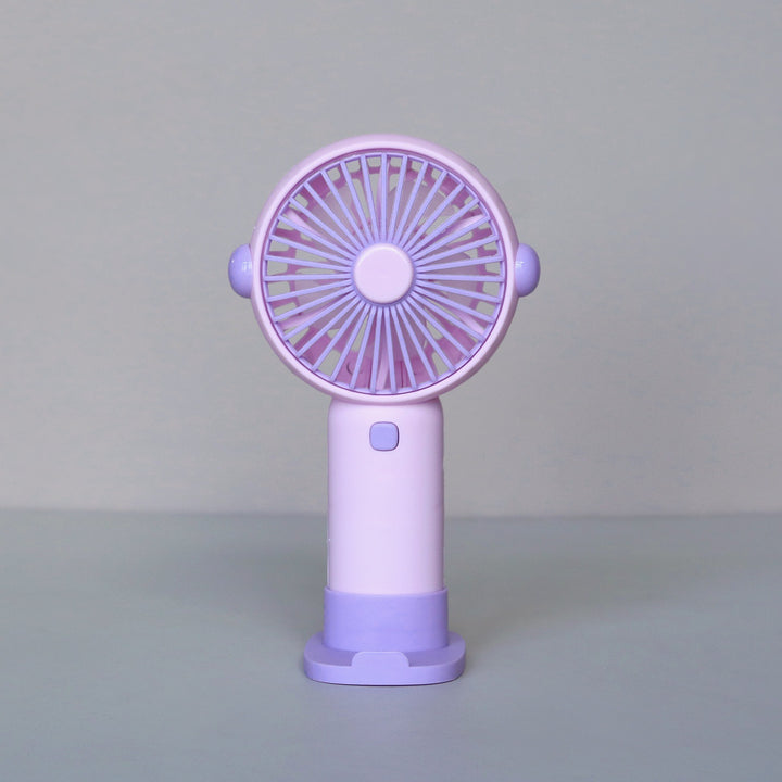 Unisex Håndholdt Vifte med ergonomisk design og praktisk ståfunksjon Skanto