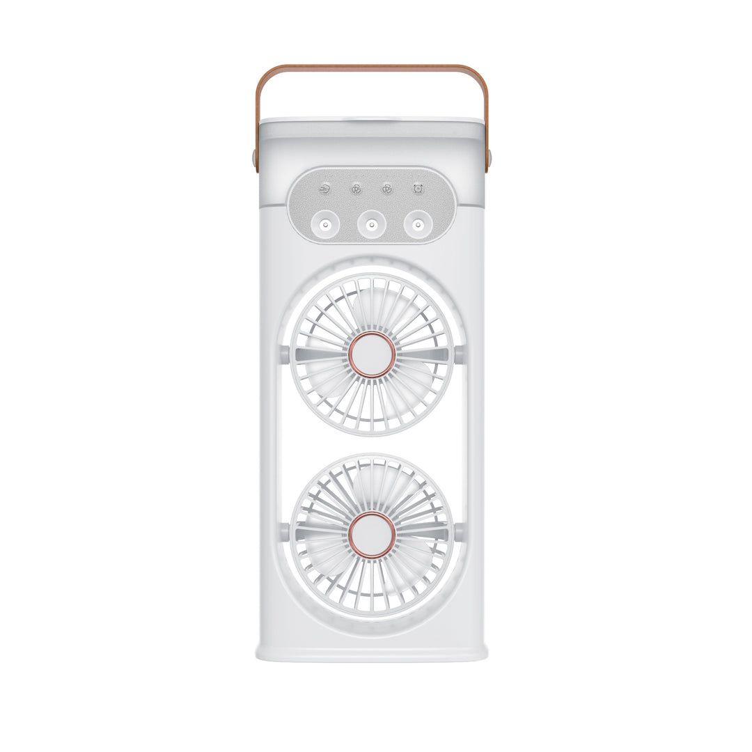 Unisex Dual-Bluetooth Bærbar Kjølevifte Skanto