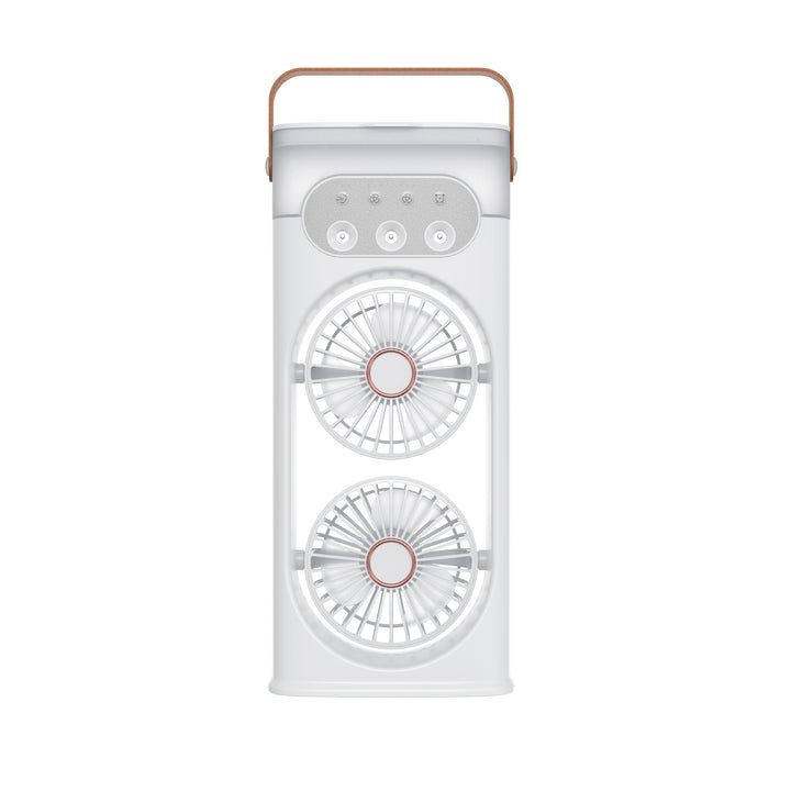 Unisex Dual-Bluetooth Bærbar Kjølevifte Skanto