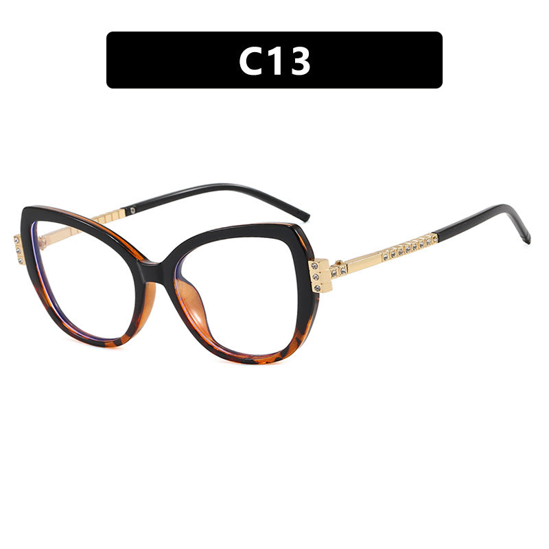 Dame oversized solbrille med beskyttende UV-filter og elegante aksenter Skanto