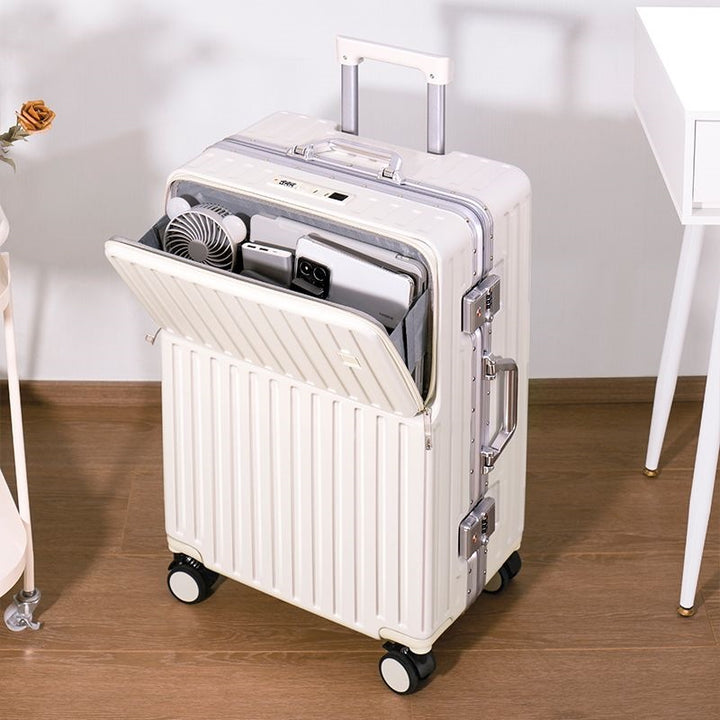 Trolley Koffert Med Innovativ Oppbevaringsplass Og Innebygd Sikkerhetssystem Skanto