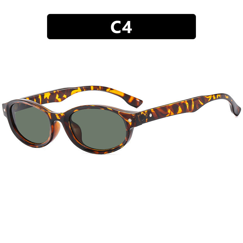 Dame Cat-Eye solbrille i elegant vintage-stil Skanto