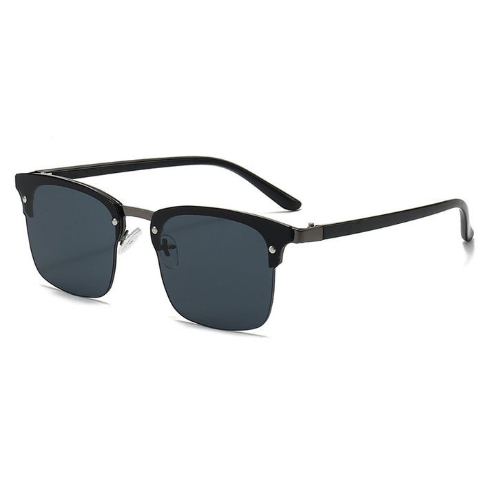 Dame moteriktig kvadratisk solbrille med robust ramme Skanto