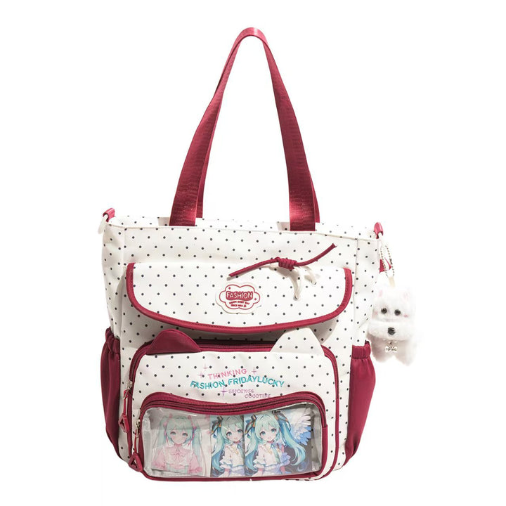 Sjarmerende multi-lomme tote bag Skanto
