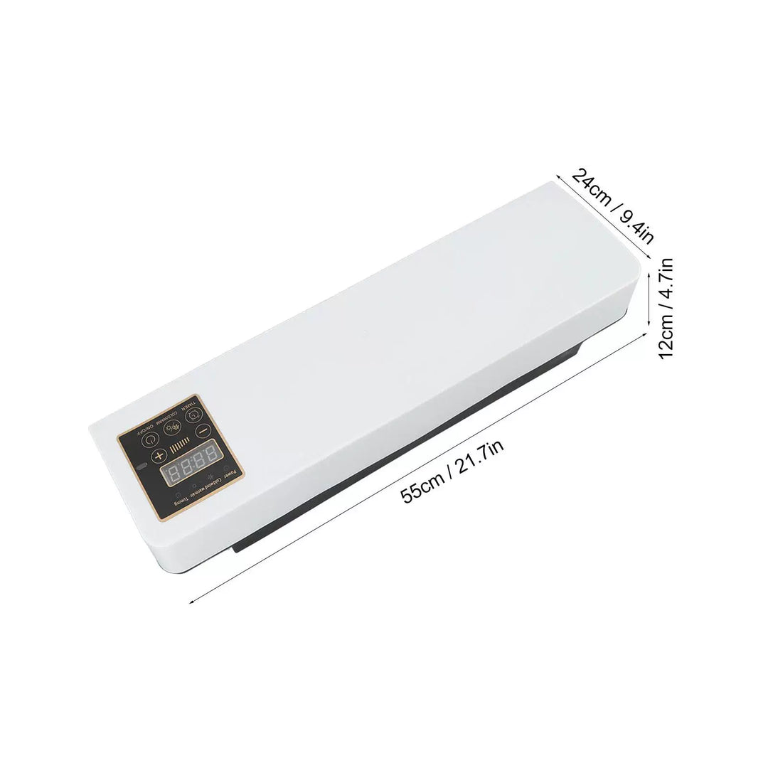 Unisex one size plug-in flat wall heater with digital thermostat and remote control Skanto