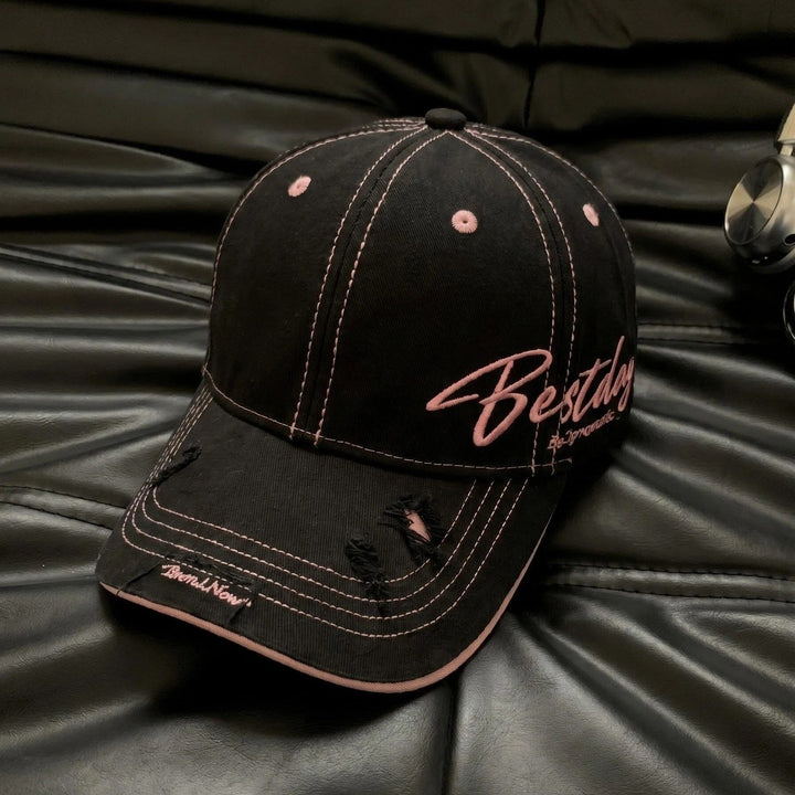 Herre Slitt Casual Bomulls Baseball Caps Skanto