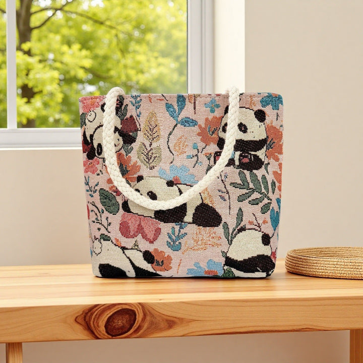 Trendete Kunstnerisk Bomullsbag Skanto