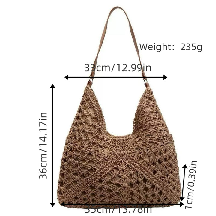 Stor Håndknutet Shopper Skanto