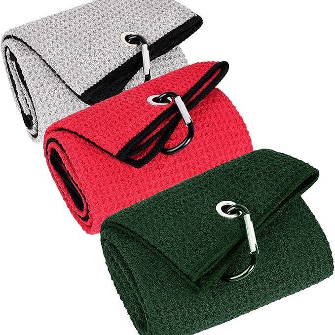multifunksjonelt mikrofiberhåndkle med karabiner Skanto