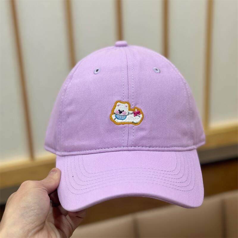 Kvinnenes broderte morsomme karakter baseballcaps Skanto