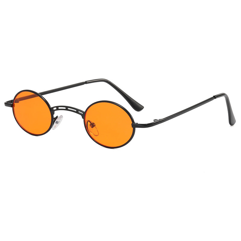 Dame rund fashion solbrille Skanto