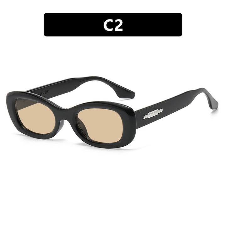 Dame moteriktig solbrille i trendy retro-stil med UV-beskyttelse Skanto