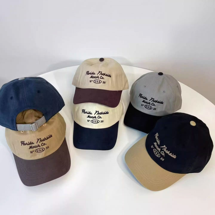 Herre Vintage-inspirert bomulls baseballcaps Skanto