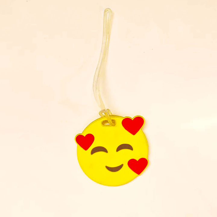 Unisex Bag Tag i Emojidesign Skanto
