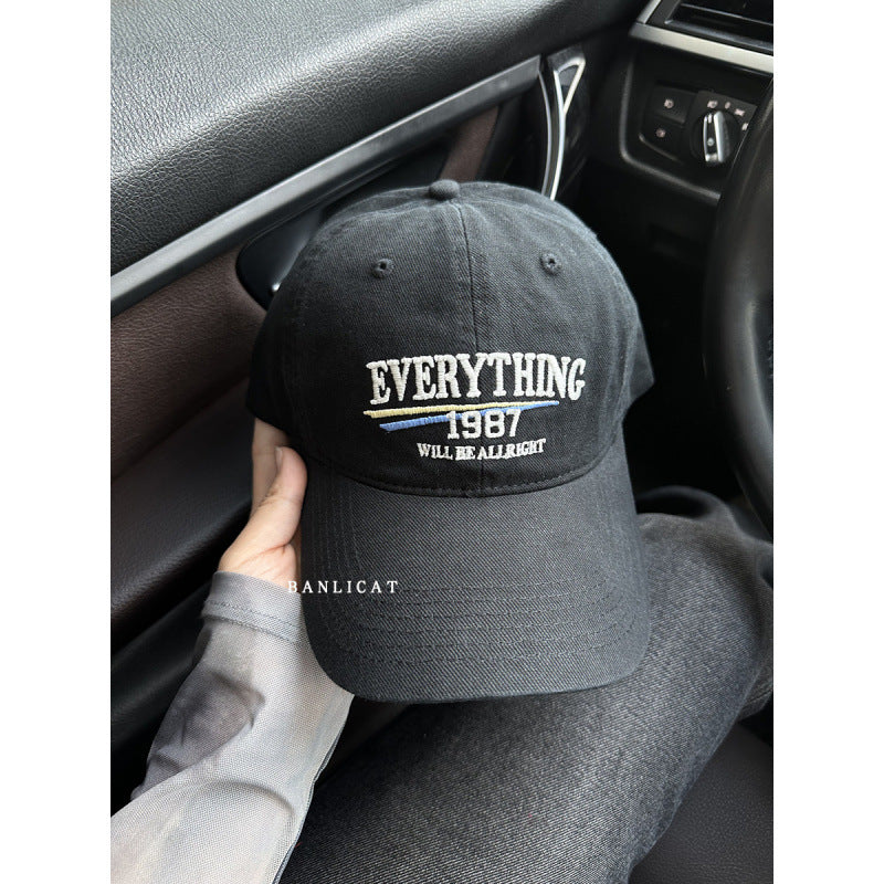 Herre Casual Brodert Uttal Baseball Cap Skanto