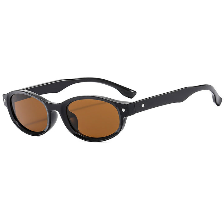 Dame motesolbrille i oval stil Skanto