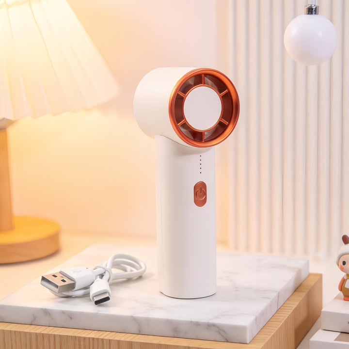 Damen Bærbar Håndvifte med USB-ladingsfunksjon og fleksibelt design Skanto