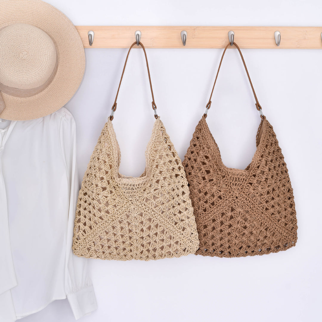 Hobo-veske i moderne makrame-stil Skanto