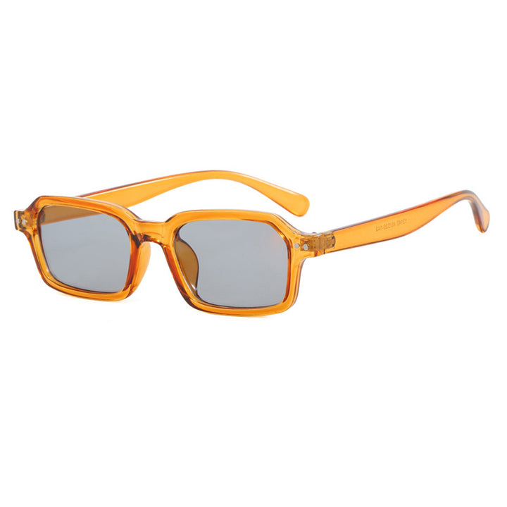 Dame moterik quadratisk solbrille i urban design Skanto