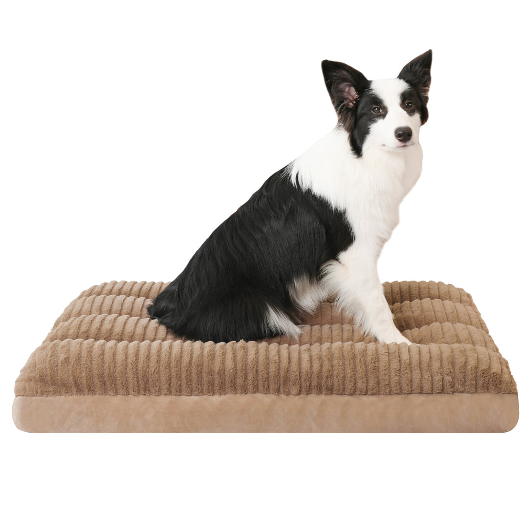 Unisex ortopedisk premium hundepute med kosetopp Skanto