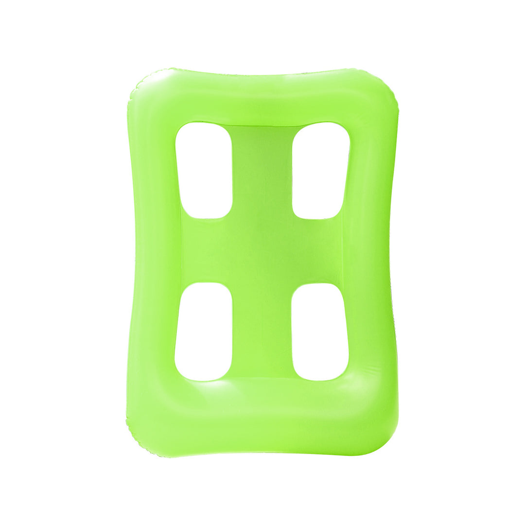 Kvinnens komfortable oppblåsbare bassenglounge med ergonomisk design Skanto