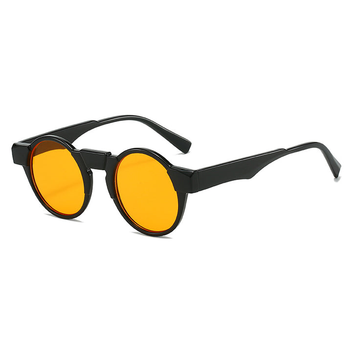 Dame moteriktig lesebrille med innovativt rundt rammedesign Skanto
