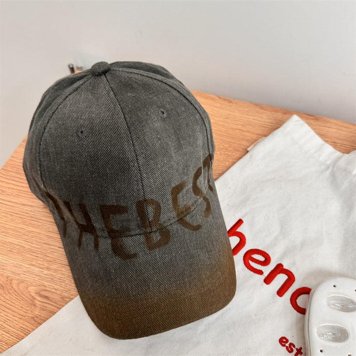 Kvinnes Vintage Denim Baseball Cap Skanto