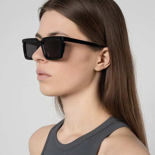 Men's Bold Retro Square Sunglasses Skanto