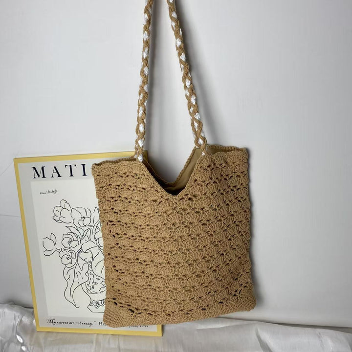 Håndkniplet Shopper Bag Skanto