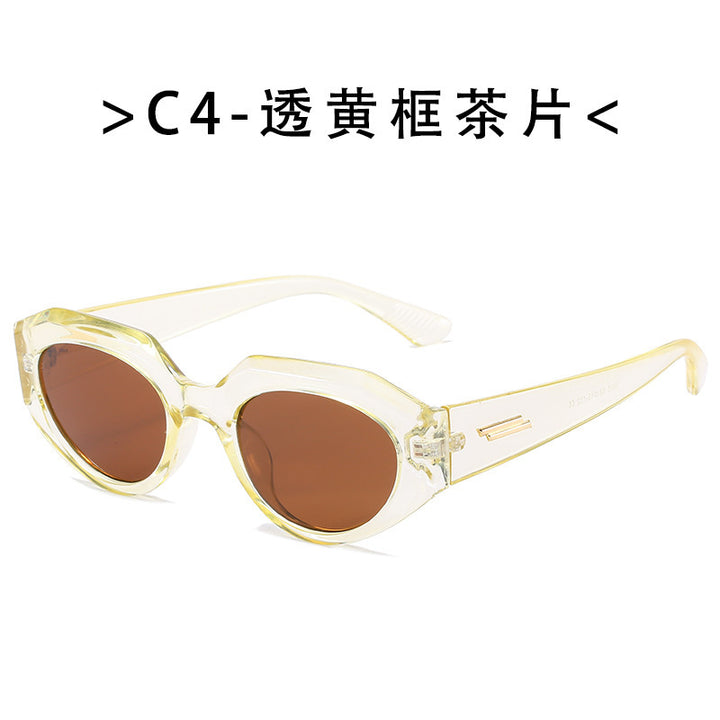 Damer geometrisk Cat-Eye solbriller Skanto