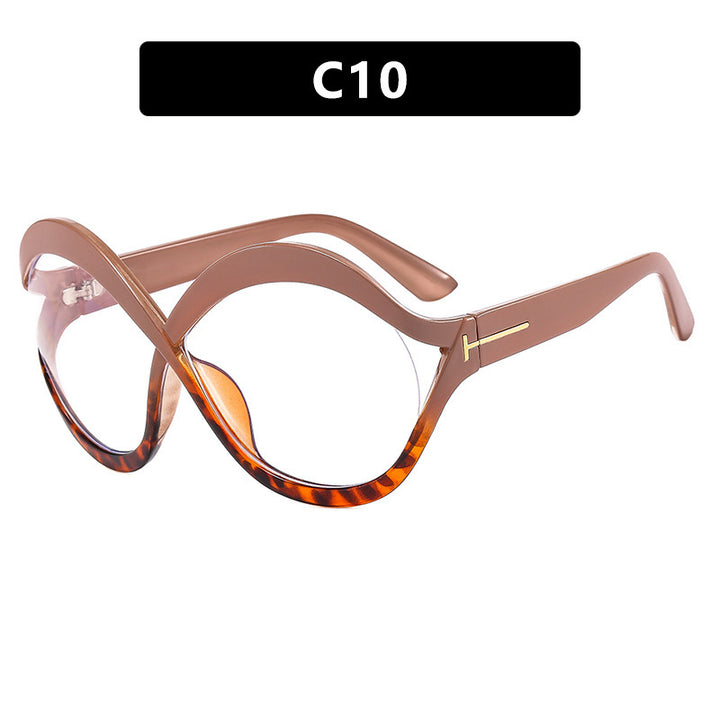 Dame ekstravagant formet solbrille Skanto