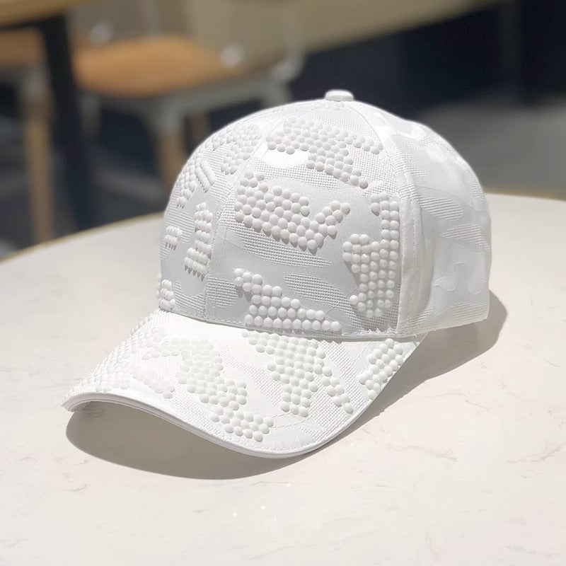 Dame dekorert paljett baseball cap Skanto